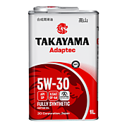 Масло моторное TAKAYAMA 5W30 SP/GF-6A, синтетика 1л Adaptec