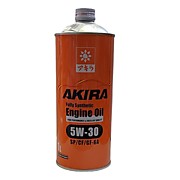 Моторное масло AKIRA ENGINE OIL FS 5W30 SP/CF/GF-6A (1л) для бензин / дизель двигателя  
