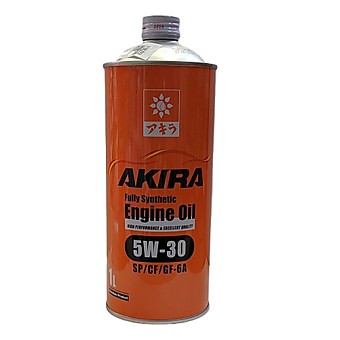 Моторное масло AKIRA ENGINE OIL FS 5W30 SP/CF/GF-6A (1л) для бензин / дизель двигателя  