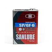 Масло моторное SANLUBE 5W-30 SP/CF GF-6A 4л (синтетика) 