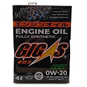 Моторное масло GIGAS 0W-20 SQ GF-7 4л