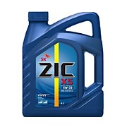 Масло моторное ZIC X5 5W30 4л Полусинтетика для бензиновых двигателей. 