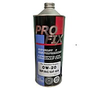 Масло моторное PROFIX 0W20 Синтетическое SP/GF-5 1L 