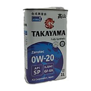 Масло моторное TAKAYAMA 0W20 SP/GF-6 синтетика 1л 