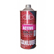 Масло моторное SANLUBE 5W-30 DL-1 1л (синтетика) 