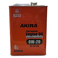 
    Моторное масло AKIRA ENGINE OIL FS 0W20 SP/GF-6A (4л) для бензинового двигателя
  