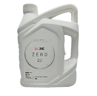 Масло моторное ZIC ZERO 20, 0w20 4л API SP ILSAC GF-6A HYBRID