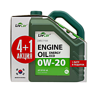 
    Масло моторное LIVCAR ENERGY ECO 0W20 API SP/GF-6A (4л+1л) / ПРОМО КОМПЛЕКТ 
  