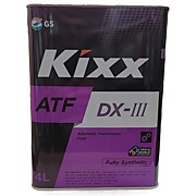 Масло в АКПП, KIXX ATF DX-III Dextron 4л Синтетика