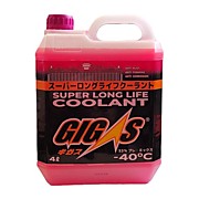 Антифриз GIGAS SUPER LONG LIFE COOLANT -40 PINK, розовый, 4л
