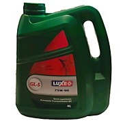 Масло 75w90, LUXE GL-5 75W90 полусинтетика 4л / 564