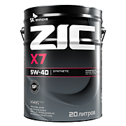 Масло моторное ZIC X7 5W-40 20л SP синтетика / В розлив
