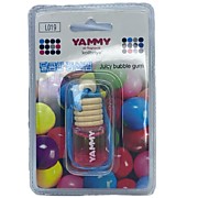 Ароматизатор подвес.YAMMY бутылек "BUBBLE GUM" 4мл.