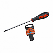 Отвертка "KmtTOOLS" крестовая 2308940. 5*150мм, длина ручки=90мм