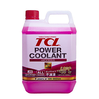 Антифриз TCL LLC -40C розовый 2л (Power Coolant) G12++ длительного действия