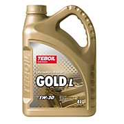 Масло моторное TEBOIL Gold L 5W-30 синтетическое 4 л 