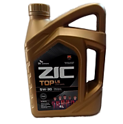 Масло моторное ZIC TOP LS 5w30 4л SN ACEA C3 бензинового двигателя, для дизельного двигателя