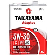 Масло моторное TAKAYAMA 5W30 SP/GF-6A, синтетика 4л Adaptec