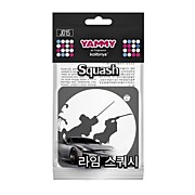 Ароматизатор подвес.YAMMY картон с пропиткой Квадрат "Squash" 62925