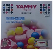 Ароматизатор меловой YAMMY баночка "Bubble gum" 60664