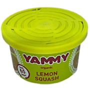 Ароматизатор с растит. наполнителем YAMMY, Органик, баночка "Lemon Squas" 
