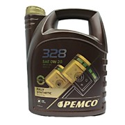 Масло моторное PEMCO 0W-20 SP/RC, A3/B4 4л синтетическое