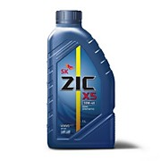 Масло моторное ZIC X5 10W40 1л Полусинтетика для бензиновых двигателей. 